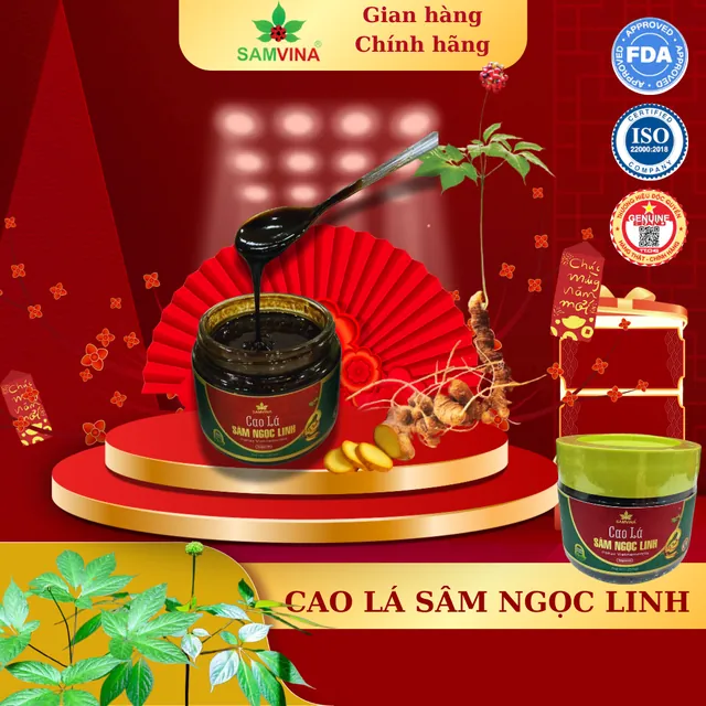 Cao Lá Sâm Ngọc Linh 250