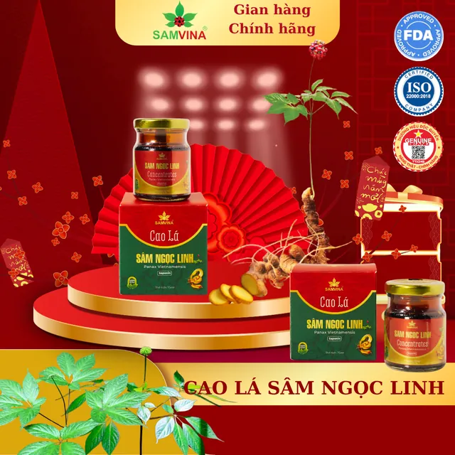 Cao Lá Sâm Ngọc Linh 75ml