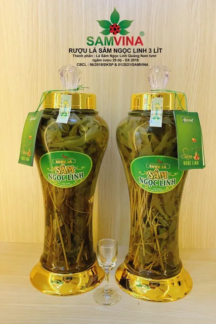 Rượu Lá Sâm Ngọc Linh NO3