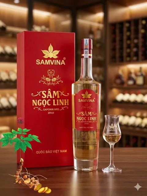 Rượu Sâm Ngọc Linh 500ml