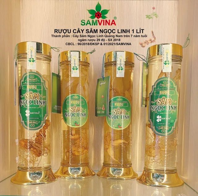 Rượu Cây Sâm Ngọc Linh 1 lít