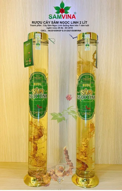 Rượu Cây Sâm Ngọc Linh 2 lít