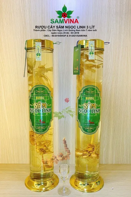 Rượu Cây Sâm Ngọc Linh 3 lít
