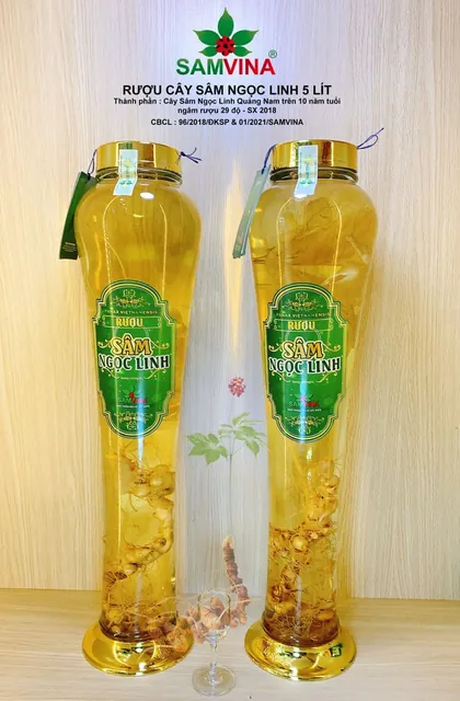 Rượu Cây Sâm Ngọc Linh 5 lít