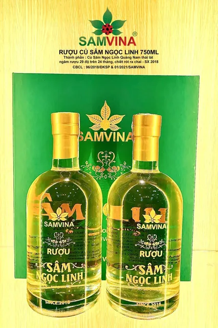 Rượu Củ Sâm Ngọc Linh 750ml (Sâm Ngọc Linh 18)