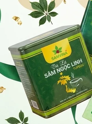 Trà lá sâm Ngọc Linh